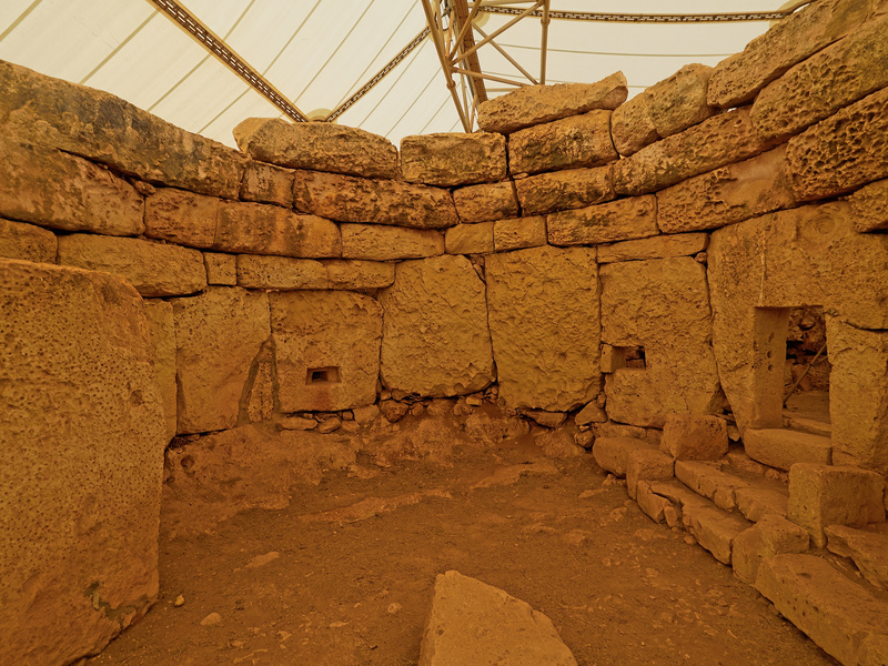 Mnajdra, Megalithic Temple
        